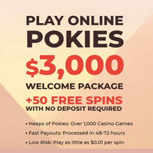Pokie Place Free Spins