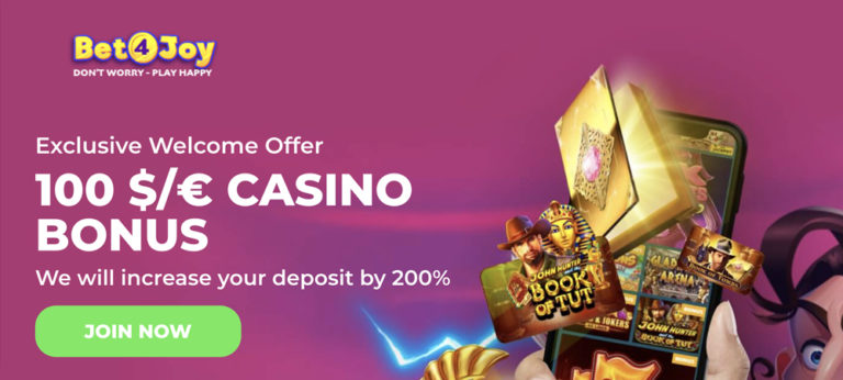 bet 4 joy casino no deposit bonus