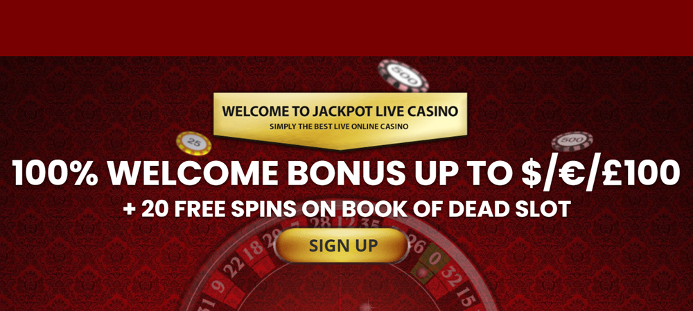 Jackpot live casino free spins canada